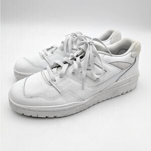 New Balance 550 Casual Sneakers Shoes Men's All White Size US10.5 EU44.5